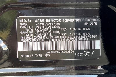 2025 Mitsubishi Outlander Sport 2.0 ES