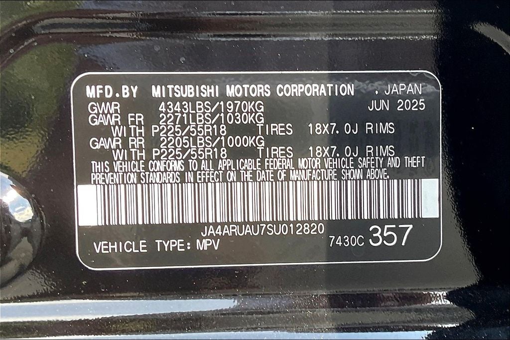 2025 Mitsubishi Outlander Sport 2.0 ES