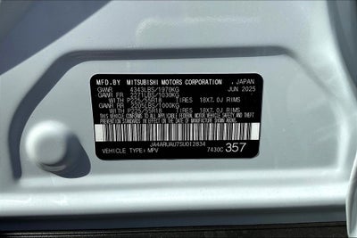 2025 Mitsubishi Outlander Sport 2.0 ES