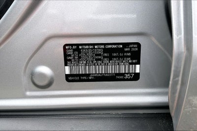 2026 Mitsubishi Outlander Sport 2.0 ES