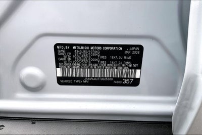 2026 Mitsubishi Outlander Sport 2.0 ES