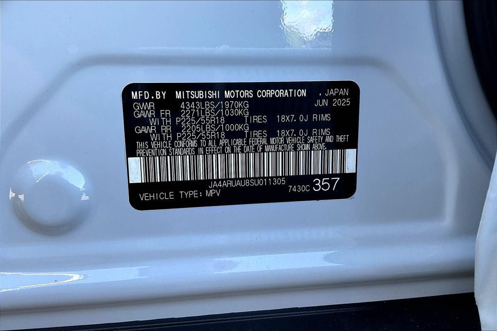 2025 Mitsubishi Outlander Sport 2.0 ES