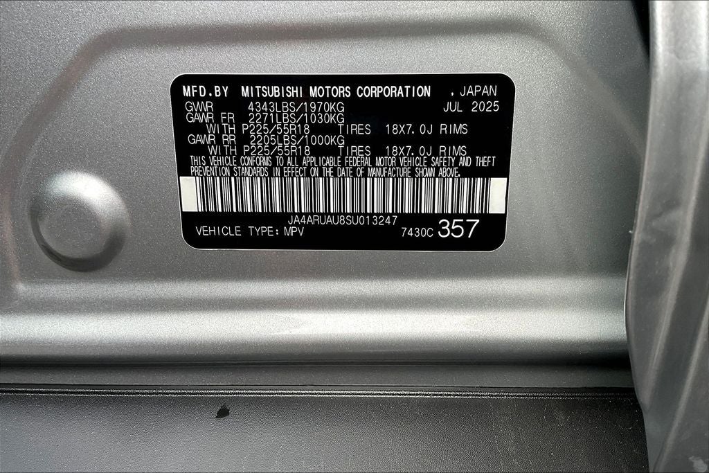 2025 Mitsubishi Outlander Sport 2.0 ES