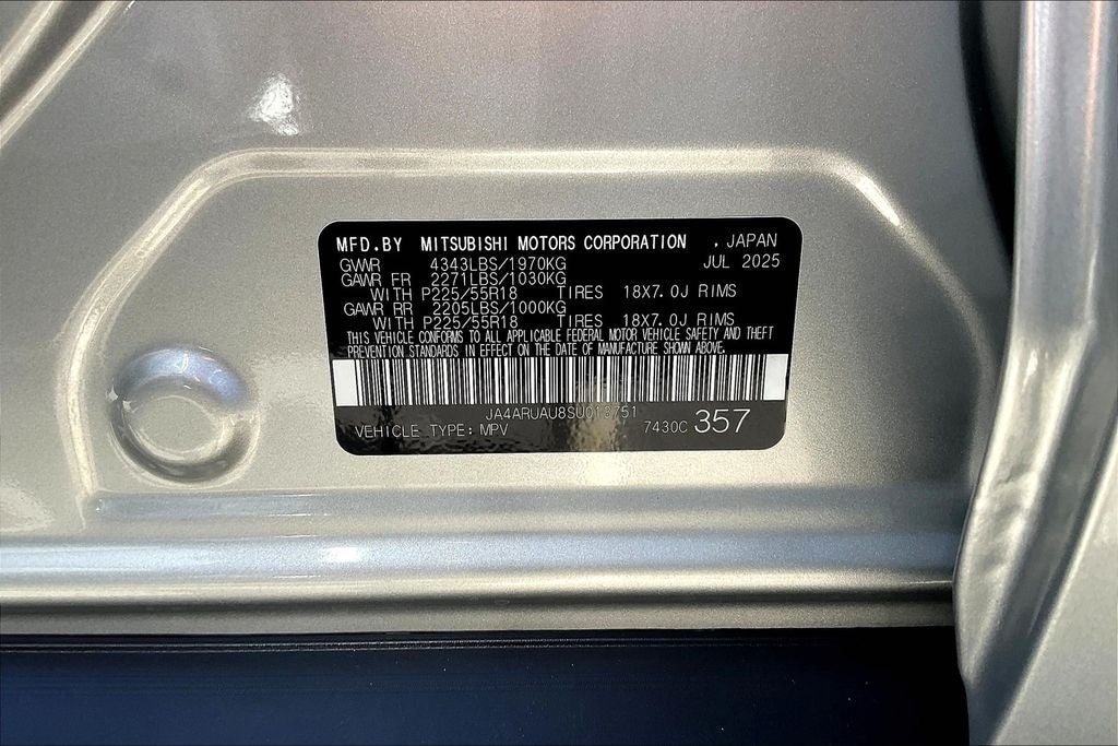 2025 Mitsubishi Outlander Sport 2.0 ES