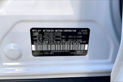 2026 Mitsubishi Outlander Sport 2.0 ES