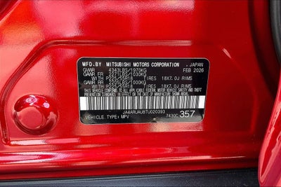 2026 Mitsubishi Outlander Sport 2.0 LE