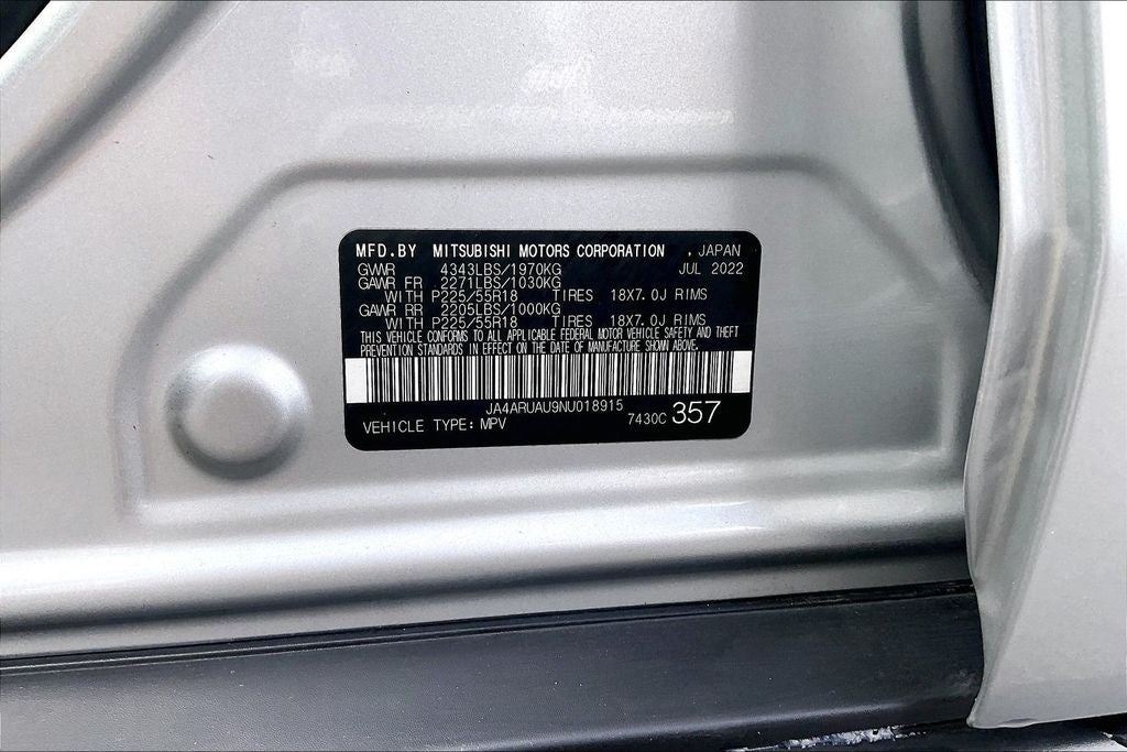 2022 Mitsubishi Outlander Sport 2.0 LE