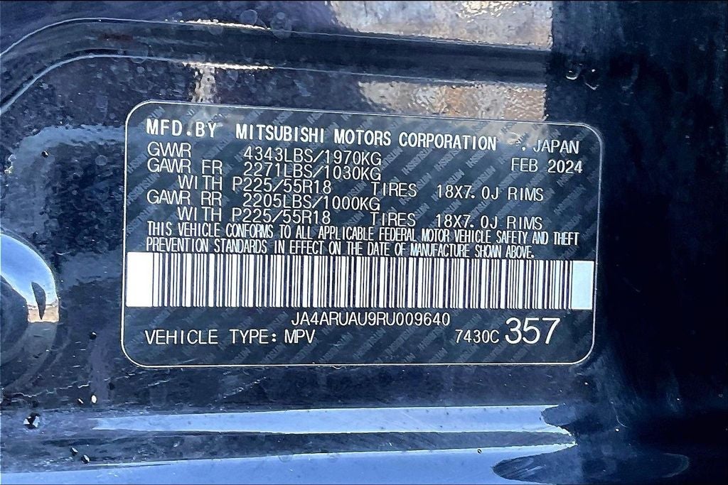 2024 Mitsubishi Outlander Sport 2.0 ES