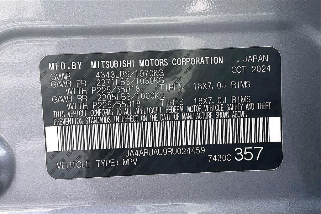 2024 Mitsubishi Outlander Sport 2.0 ES