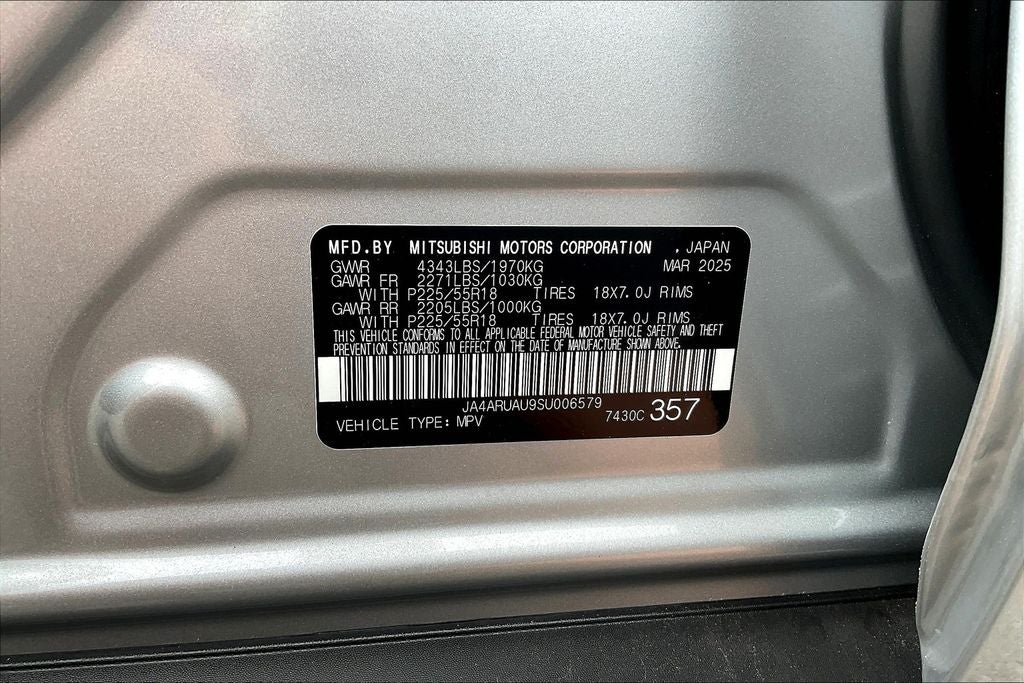 2025 Mitsubishi Outlander Sport 2.0 SE