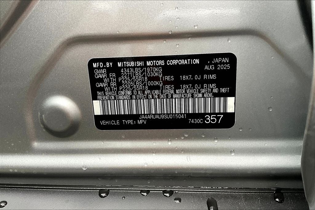 2025 Mitsubishi Outlander Sport 2.0 ES