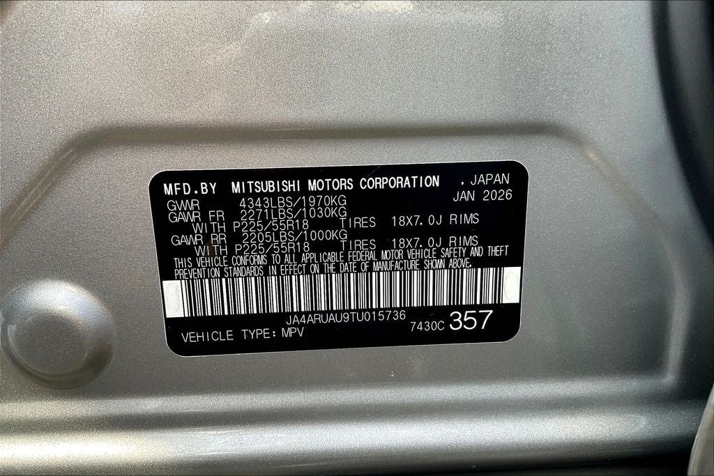 2026 Mitsubishi Outlander Sport 2.0 ES