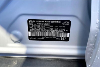 2026 Mitsubishi Outlander Sport 2.0 ES