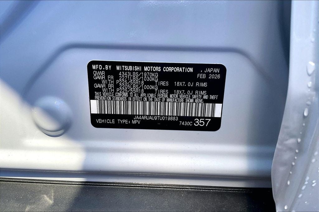 2026 Mitsubishi Outlander Sport 2.0 ES