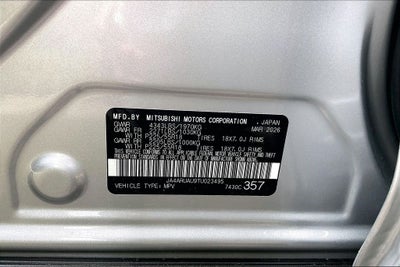 2026 Mitsubishi Outlander Sport 2.0 LE