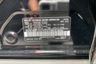 2026 Mitsubishi Outlander Sport 2.0 LE