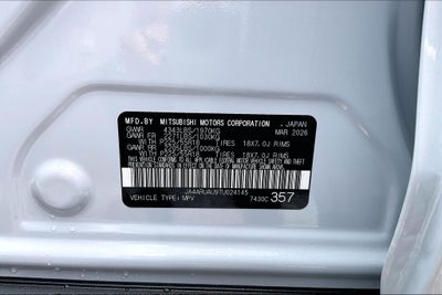 2026 Mitsubishi Outlander Sport 2.0 ES