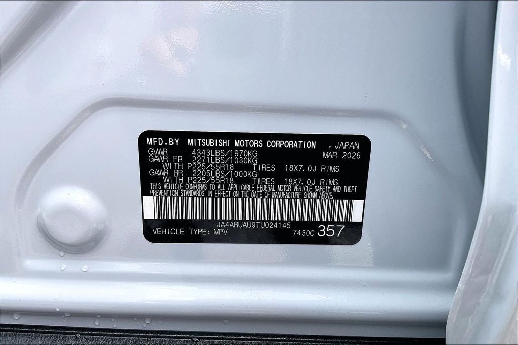 2026 Mitsubishi Outlander Sport 2.0 ES