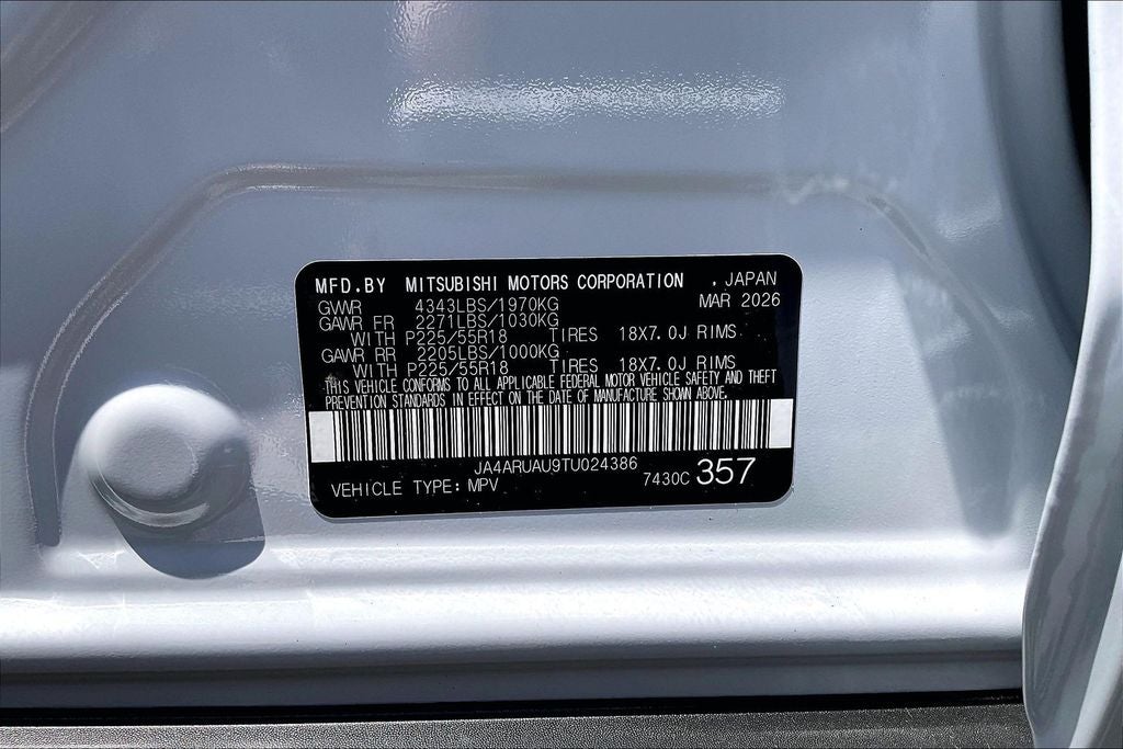 2026 Mitsubishi Outlander Sport 2.0 SE