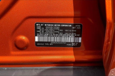 2025 Mitsubishi Outlander Sport S