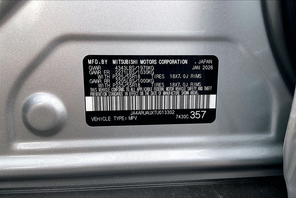 2026 Mitsubishi Outlander Sport 2.0 ES