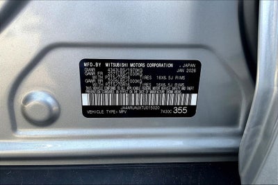 2026 Mitsubishi Outlander Sport S