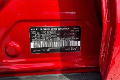 2026 Mitsubishi Outlander Sport 2.0 ES