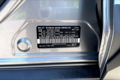 2026 Mitsubishi Outlander Sport 2.0 Trail Edition