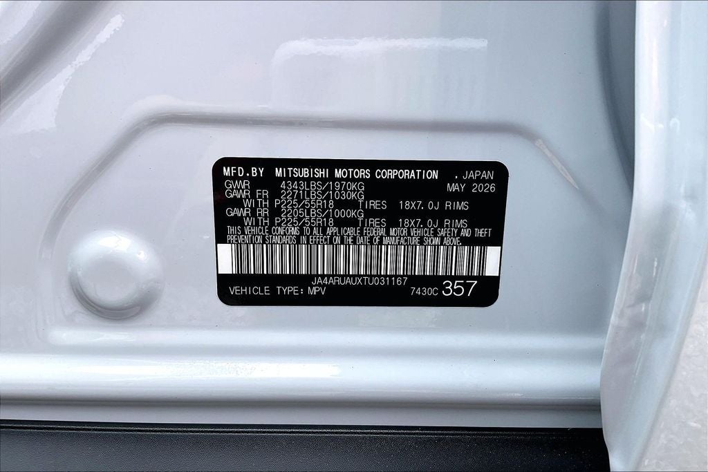 2026 Mitsubishi Outlander Sport 2.0 ES