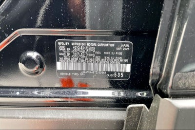 2026 Mitsubishi Eclipse Cross ES