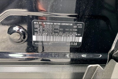 2026 Mitsubishi Eclipse Cross LE