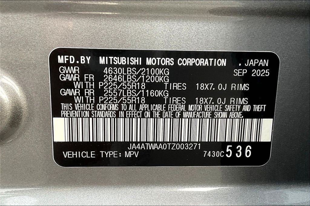 2026 Mitsubishi Eclipse Cross Black Edition