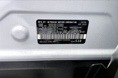 2026 Mitsubishi Eclipse Cross SE