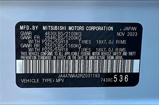 2024 Mitsubishi Eclipse Cross SE S-AWC