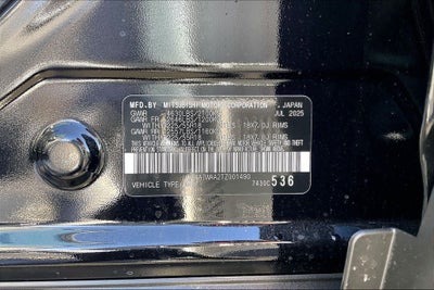 2026 Mitsubishi Eclipse Cross SE