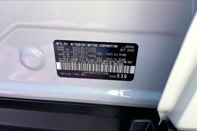 2026 Mitsubishi Eclipse Cross SE