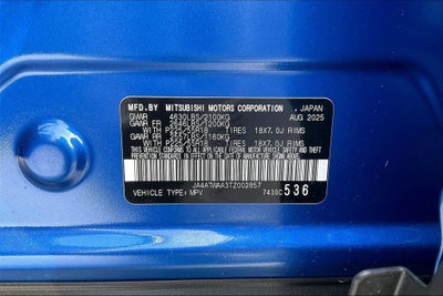 2026 Mitsubishi Eclipse Cross SE