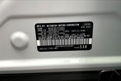 2026 Mitsubishi Eclipse Cross Black Edition