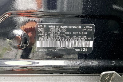 2026 Mitsubishi Eclipse Cross SE