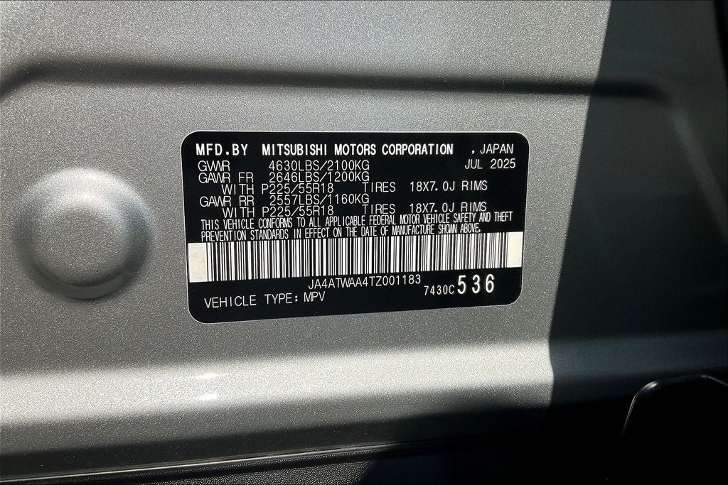 2026 Mitsubishi Eclipse Cross SE