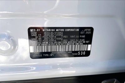 2026 Mitsubishi Eclipse Cross Black Edition