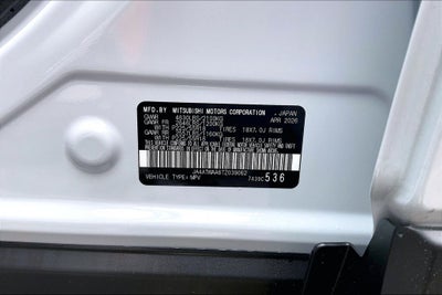 2026 Mitsubishi Eclipse Cross SE