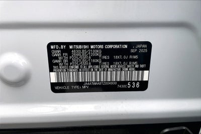 2026 Mitsubishi Eclipse Cross Black Edition