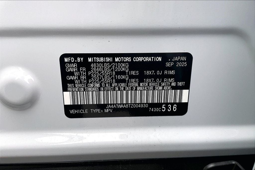 2026 Mitsubishi Eclipse Cross Black Edition