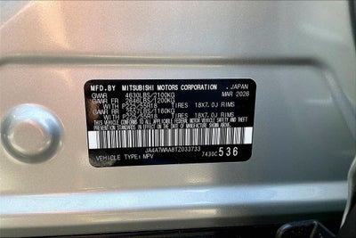 2026 Mitsubishi Eclipse Cross SE