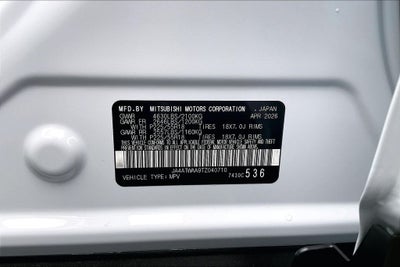 2026 Mitsubishi Eclipse Cross SE