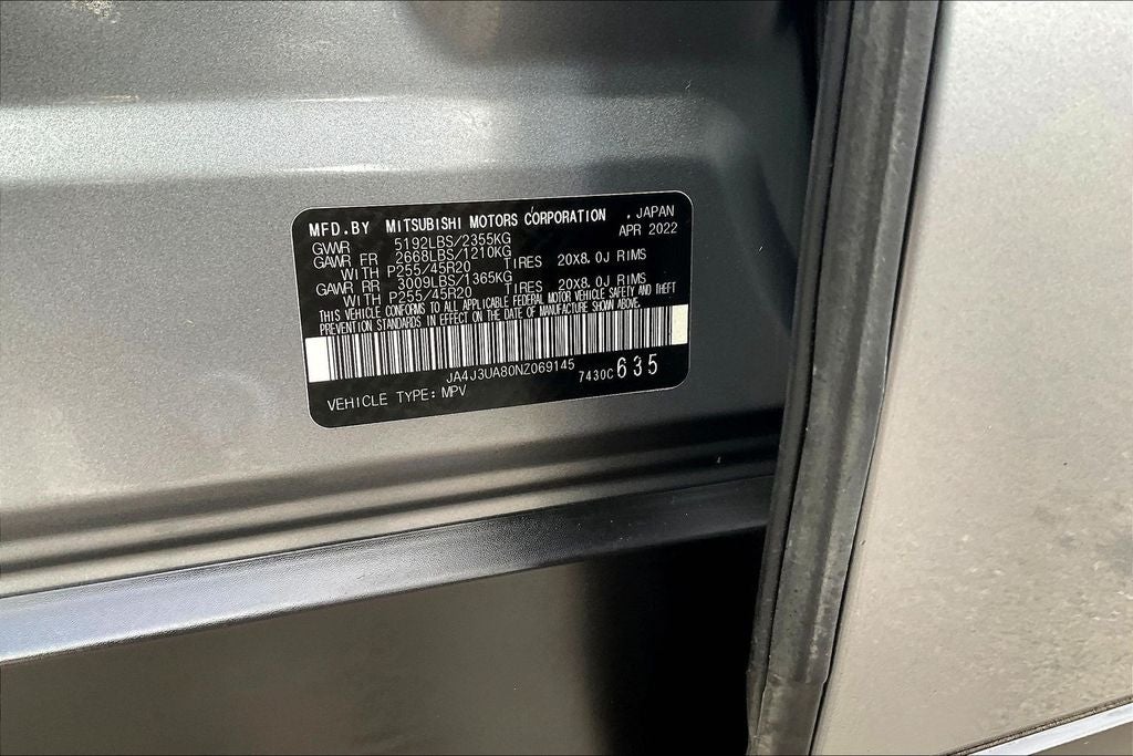 2022 Mitsubishi Outlander Black Edition