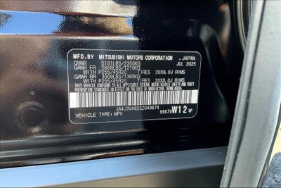 2025 Mitsubishi Outlander SE