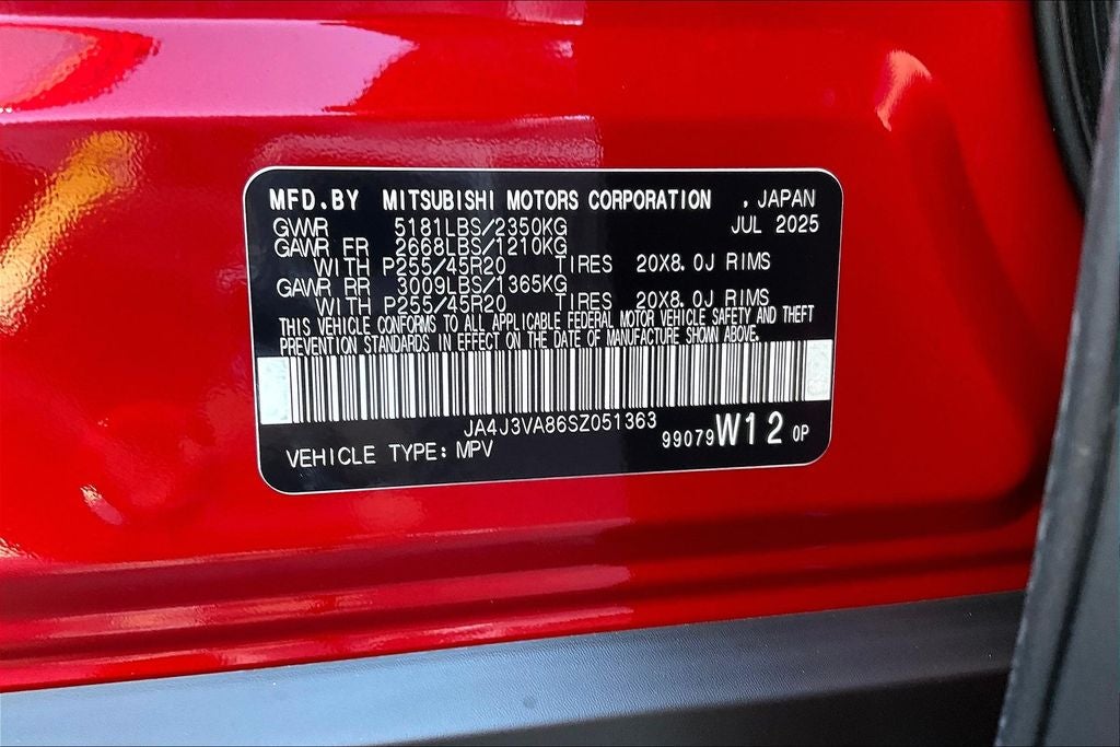 2025 Mitsubishi Outlander SE