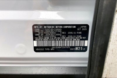 2026 Mitsubishi Outlander SE